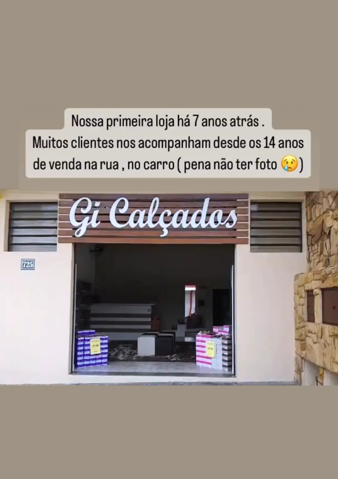 2009 - O Começo - História da Gi Calçados em Limeira